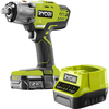 Ryobi R18IW3 ONE+ 18v Cordless 1/4" Drive Impact Wrench 1 x 2ah Li-ion Charger No Case