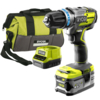 Ryobi R18PDBL ONE+ 18v Cordless Brushless Combi Drill 1 x 4ah Li-ion Charger Bag