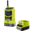 Ryobi R18R ONE+ 18v Cordless Bluetooth Radio 1 x 1.3ah Li-ion Charger No Case