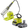 Ryobi R18SOI ONE+ 18v Cordless Soldering Iron 1 x 2ah Li-ion Charger No Case