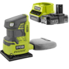 Ryobi R18SS4 ONE+ 18v Cordless 1/4 Sheet Sander 1 x 2ah Li-ion Charger No Case