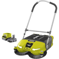 Ryobi R18SW3 ONE+ 18v Cordless Devour Floor Sweeper 1 x 2ah Li-ion Charger No Case