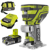 Ryobi R18TR 18v Cordless Trim Router 1 x 2.5ah Li-ion Charger Bag