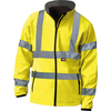 Scan Hi Vis Soft Shell Jacket Yellow L