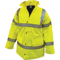 Scan High Vis Motorway Jacket Yellow - Medium