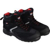 Scan Mens Bobcat Hiker Safety Boots Black Size 11