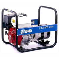 SDMO HX 6000 Portable Petrol Generator 5.5 Kw (6.8Kva) with Honda GX390 Engine