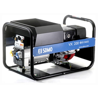 SDMO VX200/4H Petrol Welder / Generator 4 Kw 200amp with Honda GX390 Engine