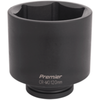 Sealey 1" Drive Deep Hexagon Impact Socket Metric 1" 120mm