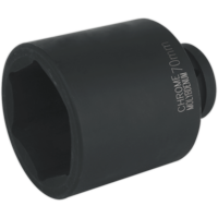 Sealey 1" Drive Deep Hexagon Impact Socket Metric 1" 70mm