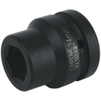 Sealey 1" Drive Hexagon Impact Socket Metric 1" 24mm