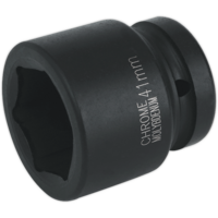 Sealey 1" Drive Hexagon Impact Socket Metric 1" 41mm