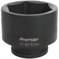 Sealey 1" Drive Hexagon Impact Socket Metric 1" 92mm