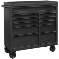 Sealey 11 Drawer Soft Close Tool Roller Cabinet Black