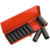 Sealey 11 Piece 1/2" Drive Deep Hexagon Impact Socket Set 1/2"