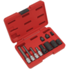 Sealey 11 Piece Combination Drive Brake Caliper Socket Set Combination