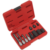 Sealey 11 Piece Combination Drive Brake Caliper Socket Set Combination