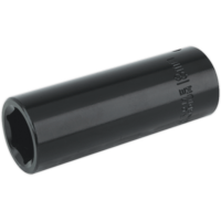 Sealey 1/2" Drive Deep Hexagon Impact Socket Metric 1/2" 18mm