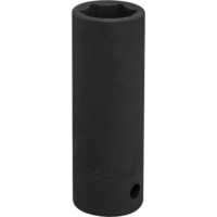 Sealey 1/2" Drive Deep Hexagon Impact Socket Metric 1/2" 19mm