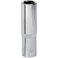 Sealey 1/2" Drive Deep Hexagon WallDrive Socket Metric 1/2" 15mm