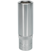 Sealey 1/2" Drive Deep Hexagon WallDrive Socket Metric 1/2" 16mm
