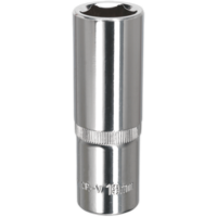 Sealey 1/2" Drive Deep Hexagon WallDrive Socket Metric 1/2" 18mm