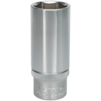 Sealey 1/2" Drive Deep Hexagon WallDrive Socket Metric 1/2" 24mm