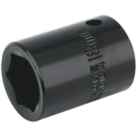 Sealey 1/2" Drive Hexagon Impact Socket Metric 1/2" 18mm