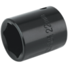 Sealey 1/2" Drive Hexagon Impact Socket Metric 1/2" 22mm