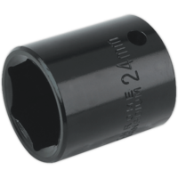 Sealey 1/2" Drive Hexagon Impact Socket Metric 1/2" 24mm