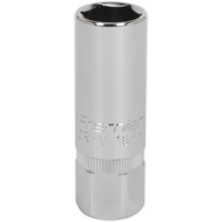 Sealey 1/2" Drive Hexagon Spark Plug Socket Metric 1/2" 16mm