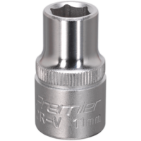 Sealey 1/2" Drive Hexagon WallDrive Socket Metric 1/2" 11mm