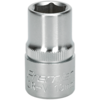 Sealey 1/2" Drive Hexagon WallDrive Socket Metric 1/2" 13mm