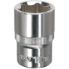 Sealey 1/2" Drive Hexagon WallDrive Socket Metric 1/2" 18mm