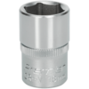 Sealey 1/2" Drive Hexagon WallDrive Socket Metric 1/2" 18mm