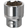 Sealey 1/2" Drive Hexagon WallDrive Socket Metric 1/2" 24mm