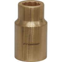 Sealey 1/2" Drive Non Sparking Bi Hexagon Socket Metric 1/2" 12mm