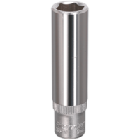 Sealey 1/4" Drive Deep Hexagon WallDrive Socket Metric 1/4" 9mm