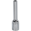 Sealey 1/4" Drive Polished Deep Hexagon WallDrive Socket Metric 1/4" 4mm