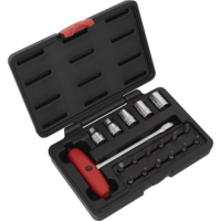 Sealey 18 Piece 3/8" Drive T Handle Socket and Bit Set 3/8"