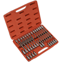 Sealey 32 Piece 1/2" Drive Torx Socket Bit Set 1/2"
