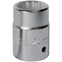 Sealey 3/4" Drive Bi Hexagon WallDrive Socket Metric 3/4" 24mm
