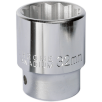 Sealey 3/4" Drive Bi Hexagon WallDrive Socket Metric 3/4" 32mm