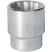 Sealey 3/4" Drive Bi Hexagon WallDrive Socket Metric 3/4" 38mm