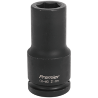 Sealey 3/4" Drive Deep Hexagon Impact Socket Metric 3/4" 21mm