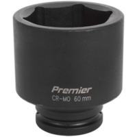Sealey 3/4" Drive Deep Hexagon Impact Socket Metric 3/4" 60mm