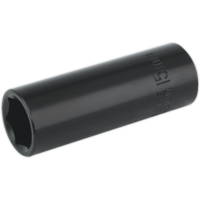 Sealey 3/8" Drive Deep Hexagon Impact Socket Metric 3/8" 15mm