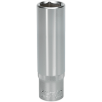 Sealey 3/8" Drive Deep Hexagon WallDrive Socket Metric 3/8" 13mm