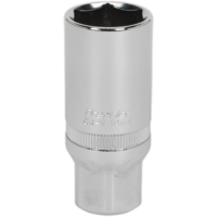 Sealey 3/8" Drive Hexagon Spark Plug Socket Metric 3/8" 21mm