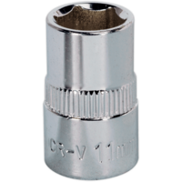 Sealey 3/8" Drive Hexagon WallDrive Socket Metric 3/8" 11mm